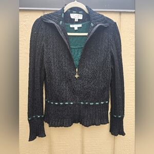 St. John Collection Marie Gray Sweater Set size 6